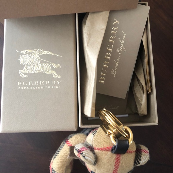 Burberry Thomas Bear Keychain - Picture 2 of 7